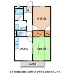 サンサープラスⅡの物件間取画像